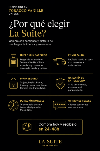 Inspirado en Tobacco Vanille Unisex