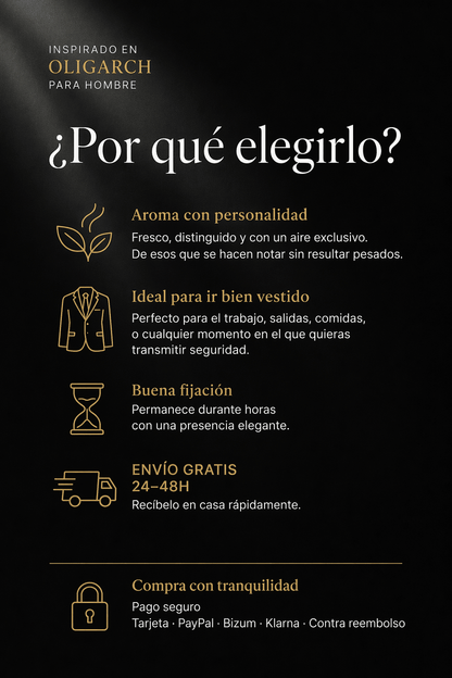 Inspirado en Oligarch  para hombre