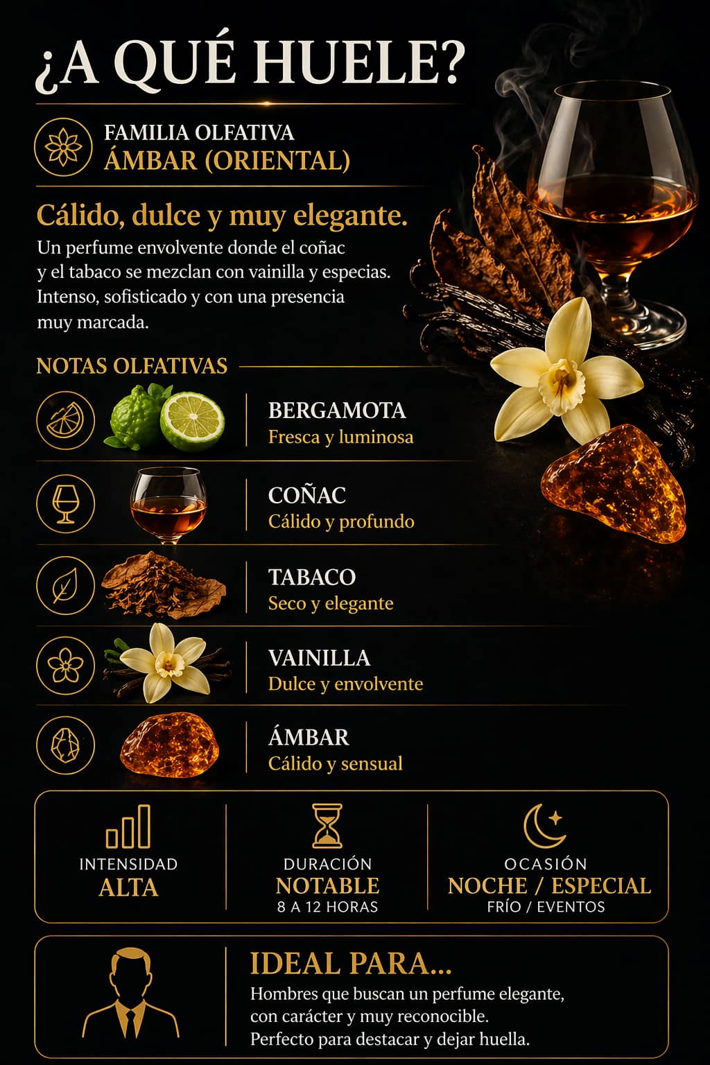 Inspirado en Enigma para hombre