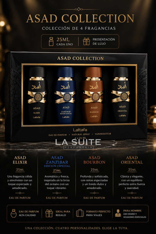 ASAD COLECTION 25ml x 4