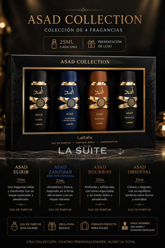 ASAD COLECTION 25ml x 4