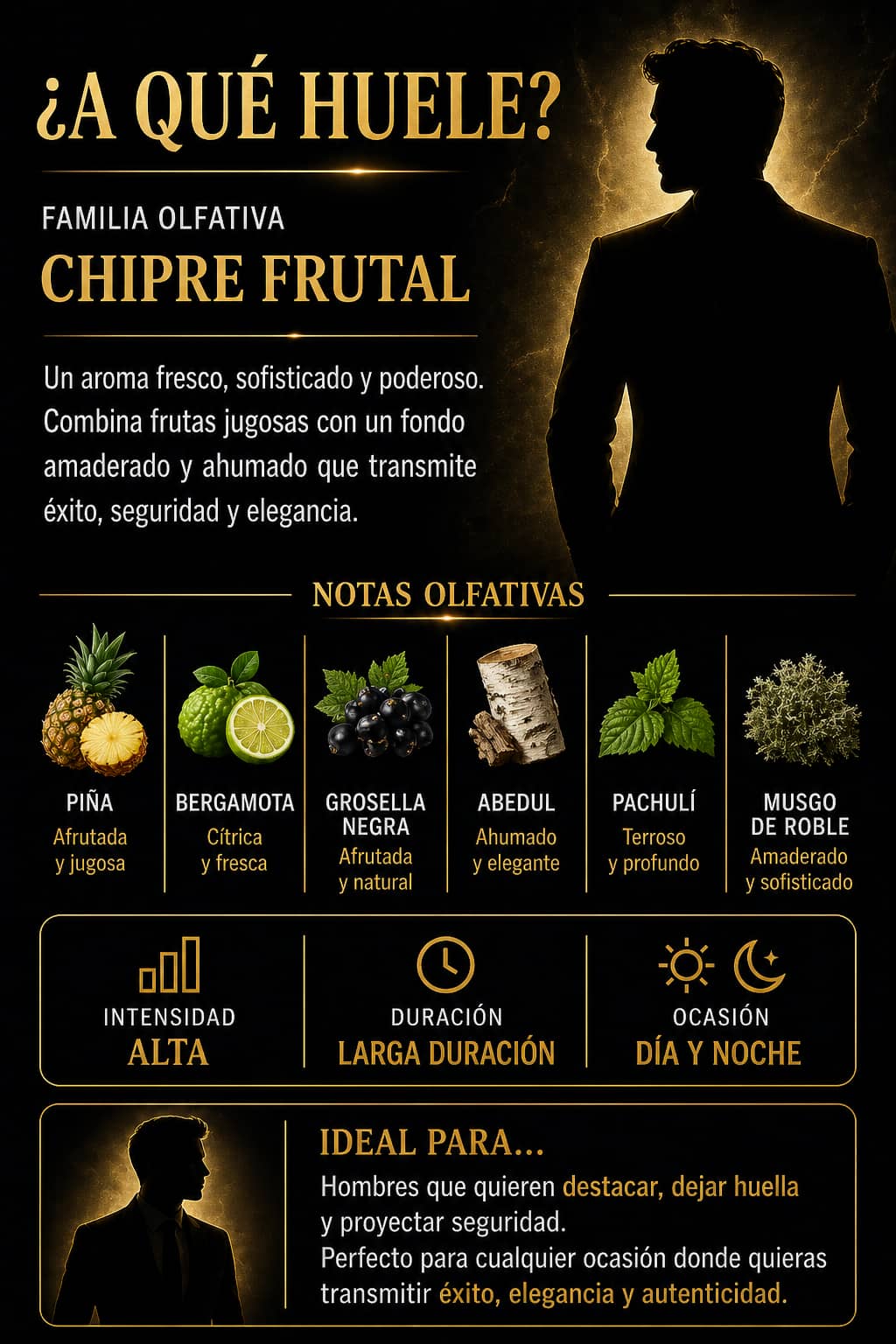 Crave nero Para hombre