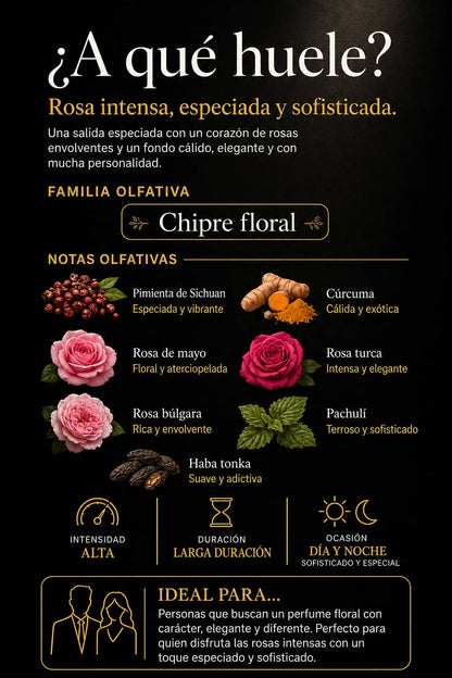 Inspirado en Rose Prick unisex