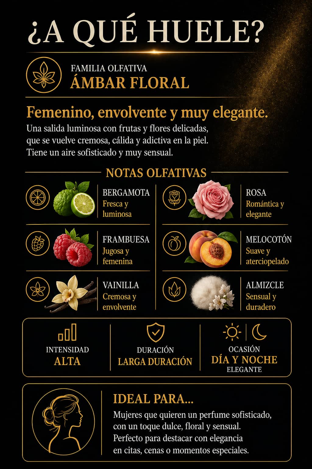Inspirado en Elixir para mujer