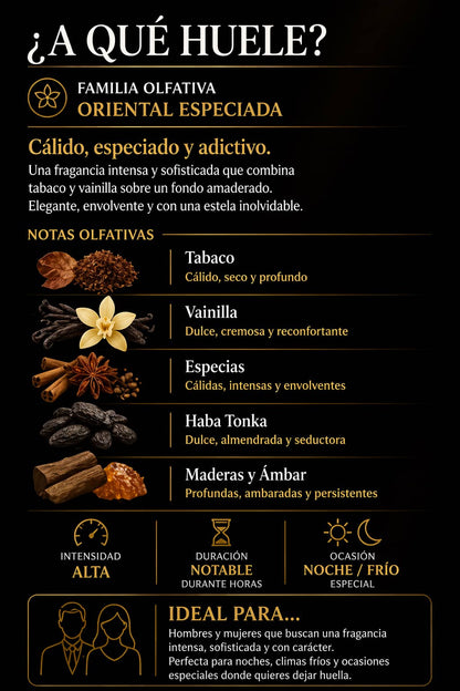 Inspirado en Tobacco Vanille Unisex
