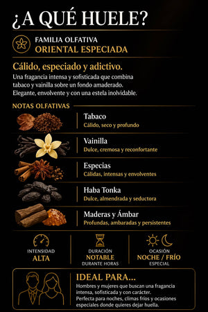 Inspirado en Tobacco Vanille Unisex