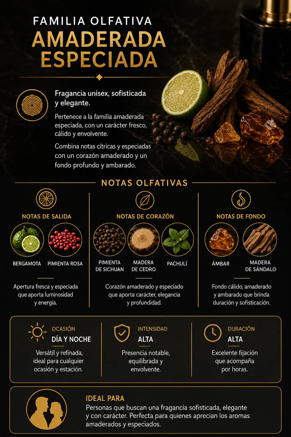 Inspirado en Bois Imperial unisex
