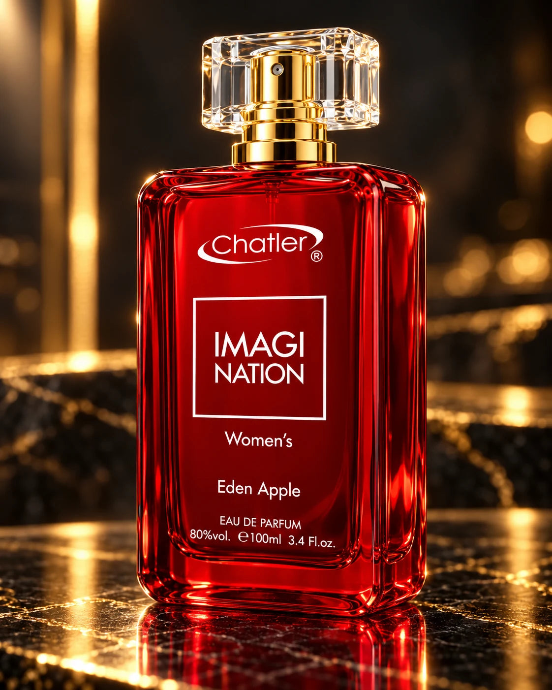 Imagination Eden Apple, detalle del frasco
