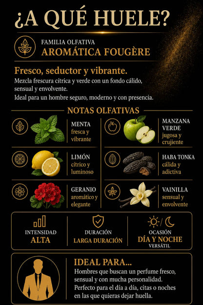 Inspirado en Eros para hombre